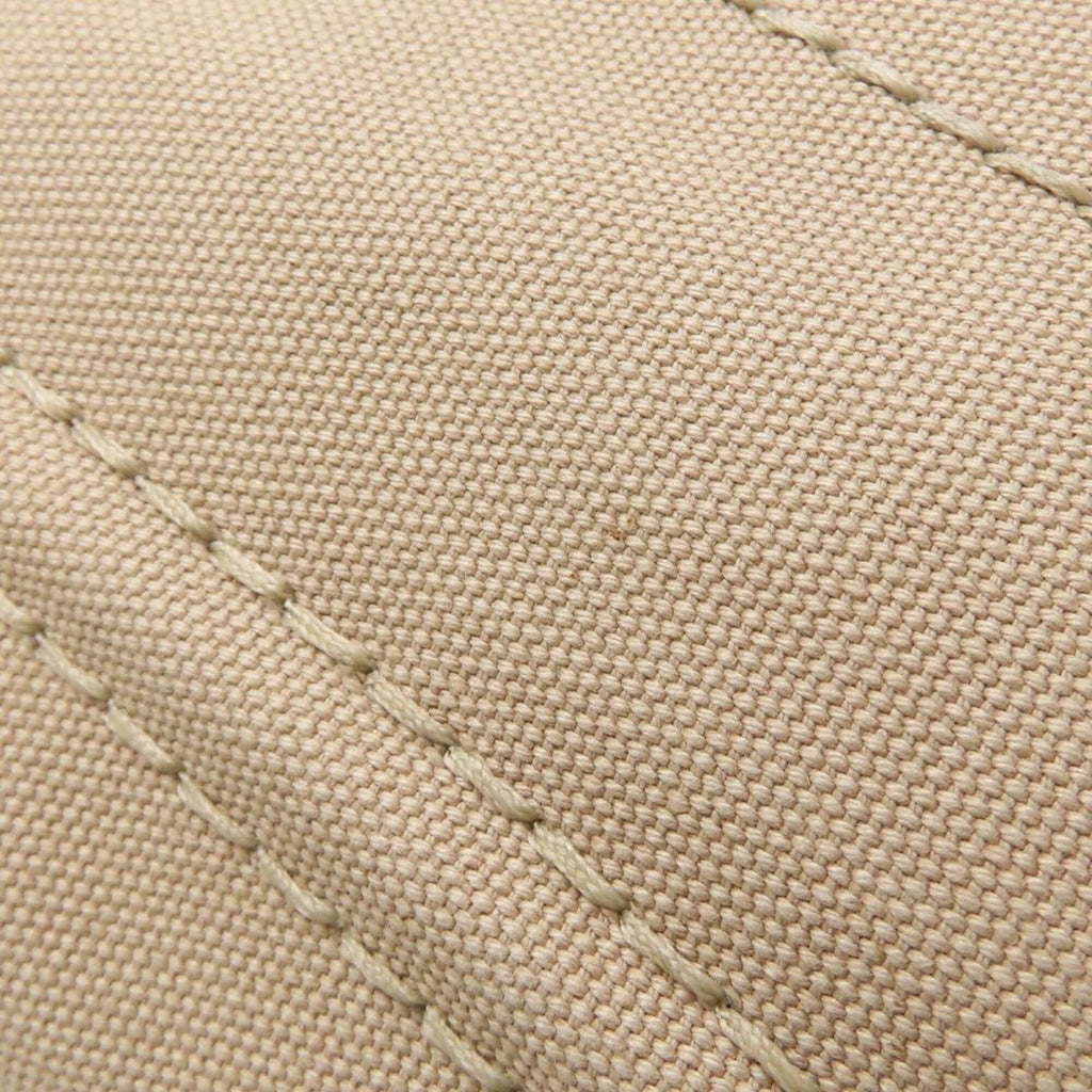 Prada Beige Canvas Handbag (Pre-Owned)