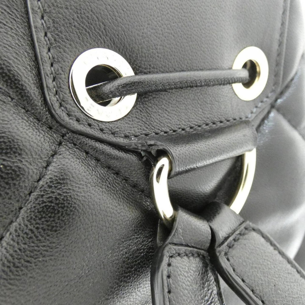 Chanel Black Leather Backpack (Pre-Owned)
