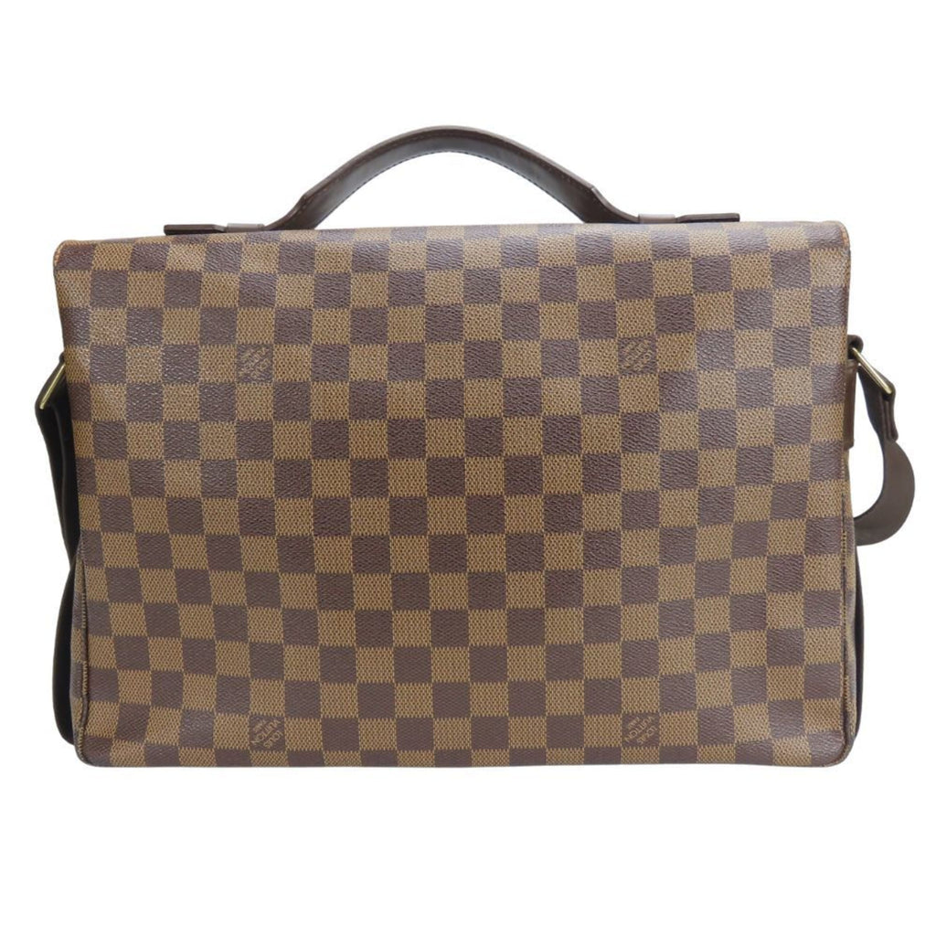 Louis Vuitton Brown Ebene Damier Canvas Handbag Shoulder Bag (Pre-Owned)