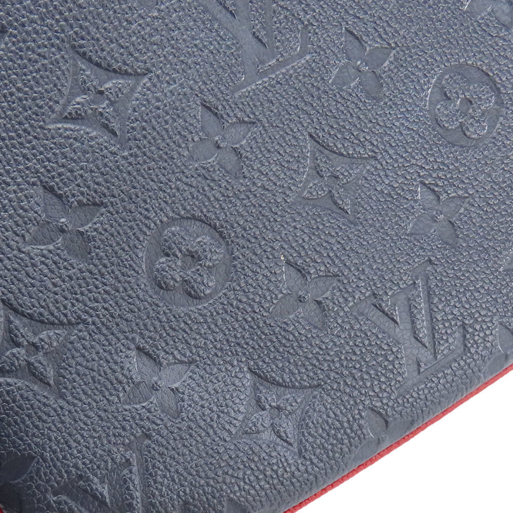 Louis Vuitton Marine Rouge Monogram Empreinte Pochette Shoulder Bag (Pre-Owned)