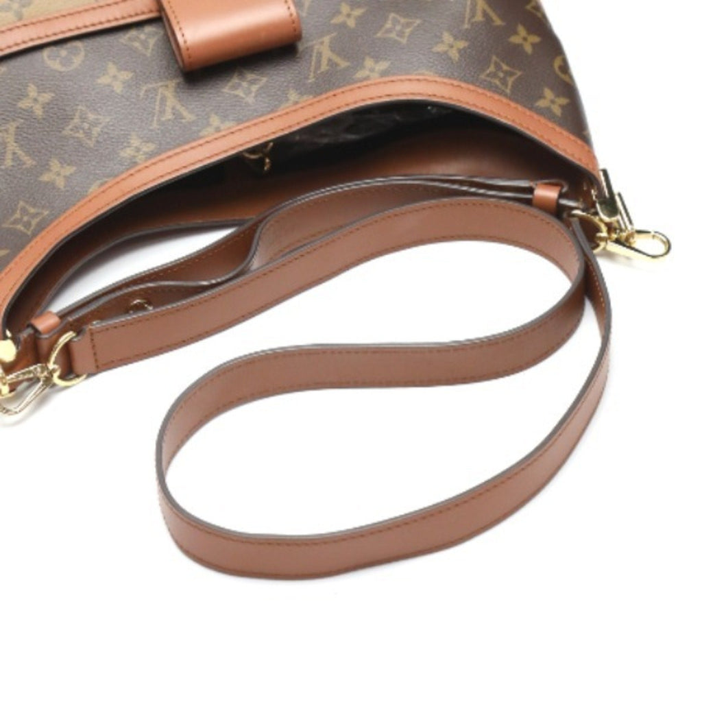 Louis Vuitton Brown Monogram Shoulder Bag (Pre-Owned)