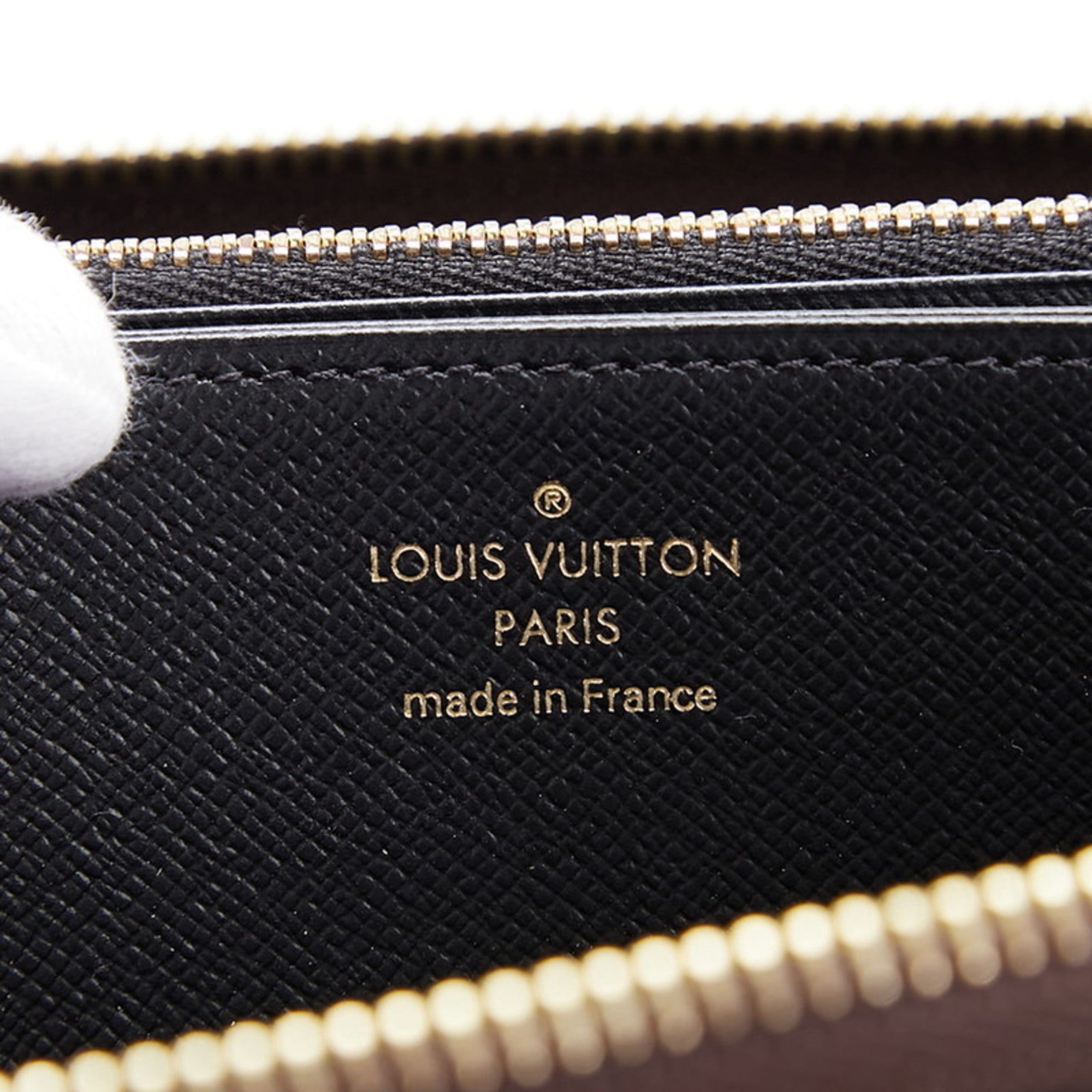 Louis Vuitton Monogram Brown Pvc Leather Wallet (Tri-Fold) (Pre-Owned)