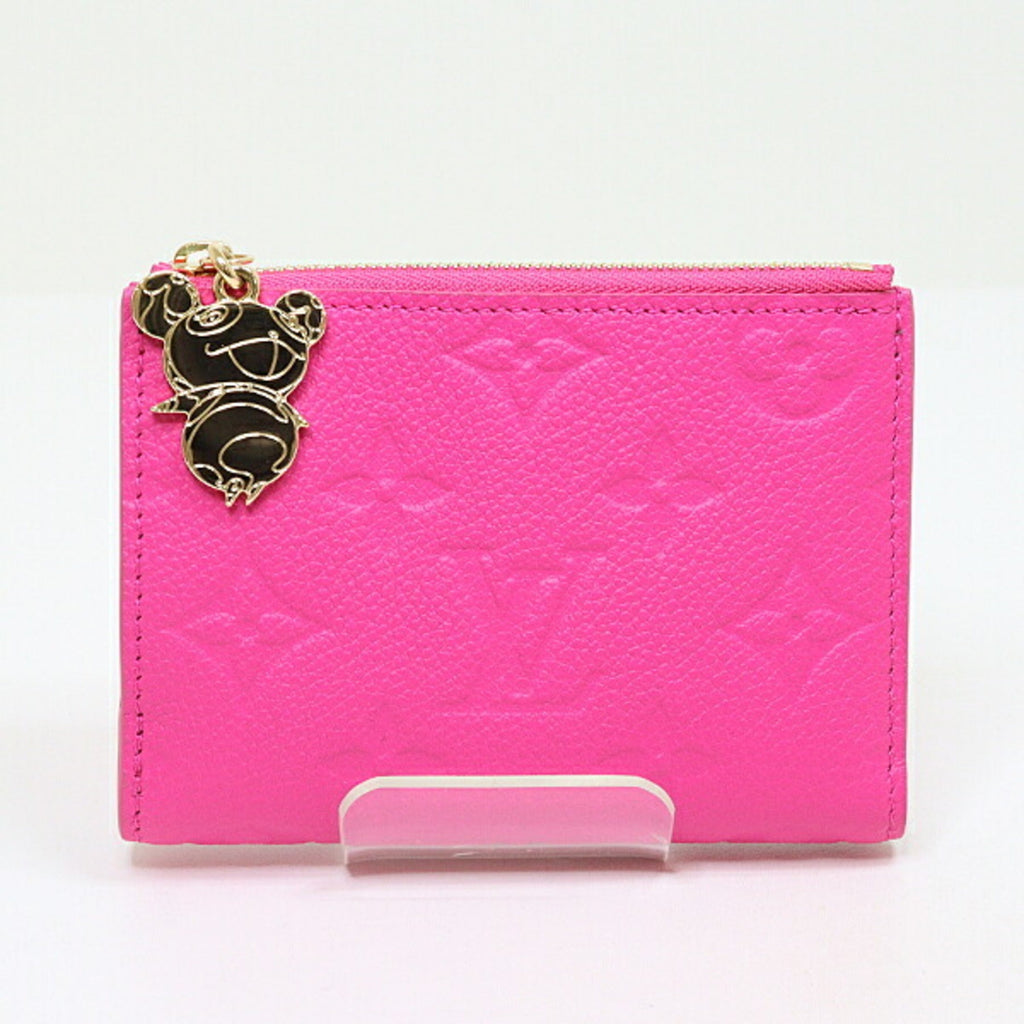 Louis Vuitton Pink Gold Monogram Empreinte Monogram Canvas Leather Coin Purse/Coin Case (Pre-Owned)