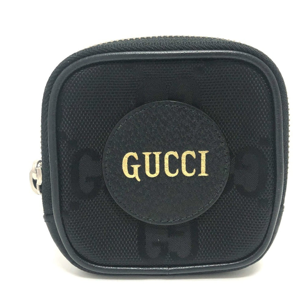 Gucci Black Gg Canvas Coin Purse/Coin Case (Pre-Owned)