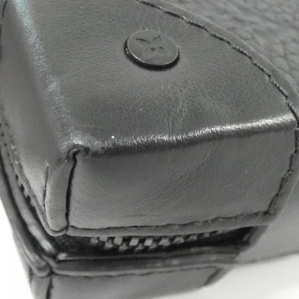 Louis Vuitton Taurillon Black Leather Shoulder Bag (Pre-Owned)