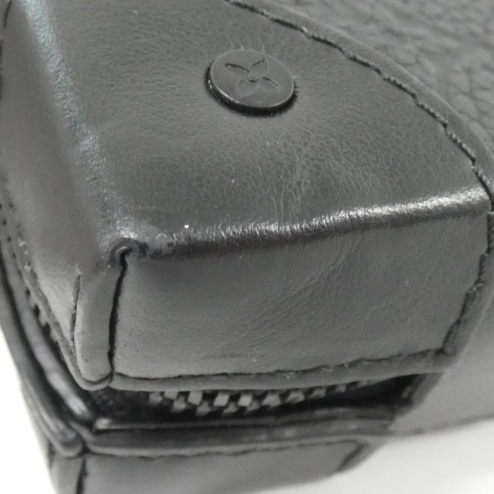 Louis Vuitton Taurillon Black Leather Shoulder Bag (Pre-Owned)