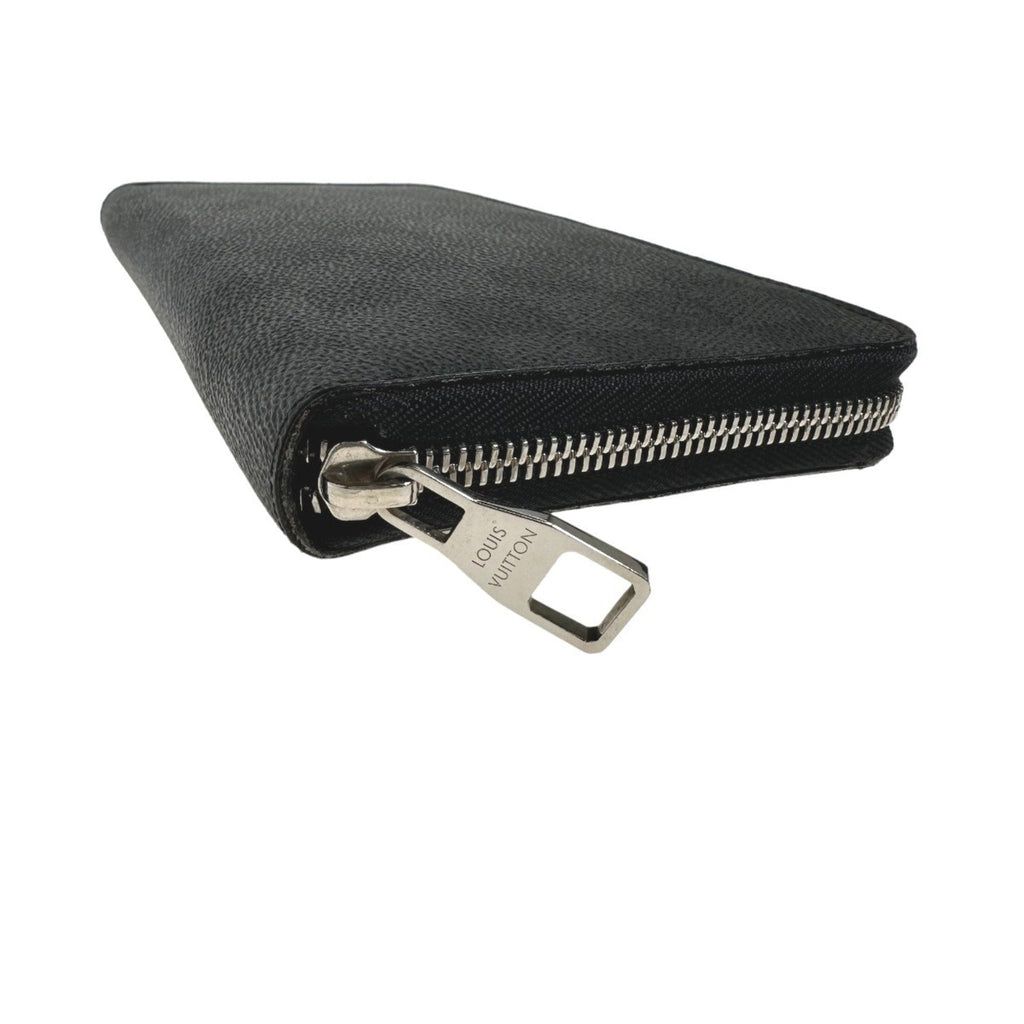 Louis Vuitton Black Damier Graphite Long Wallet (Bi-Fold) (Pre-Owned)