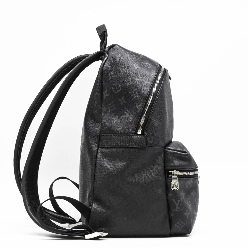 Louis Vuitton Taiga Black Taiga Leather Backpack (Pre-Owned)