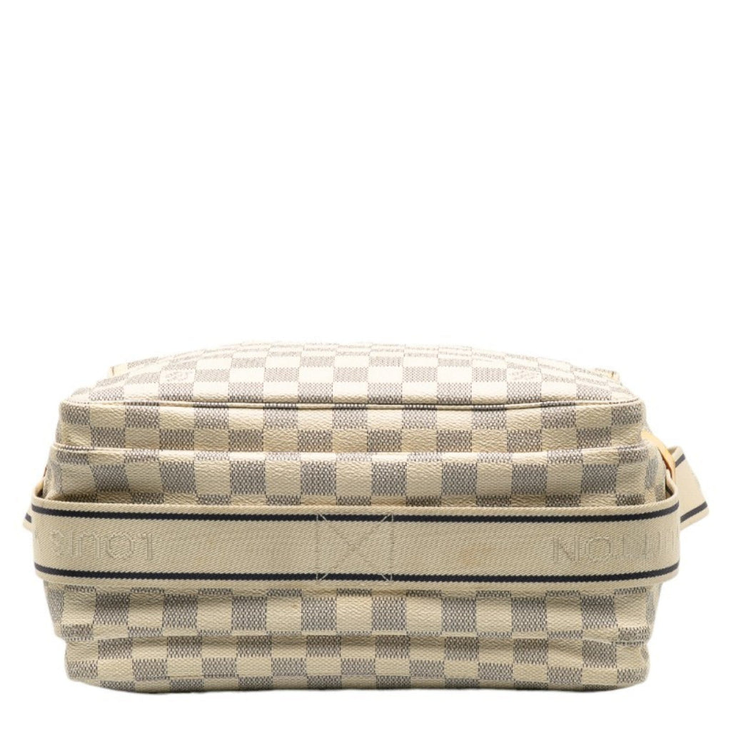 Louis Vuitton White Pvc Shoulder Bag (Pre-Owned)