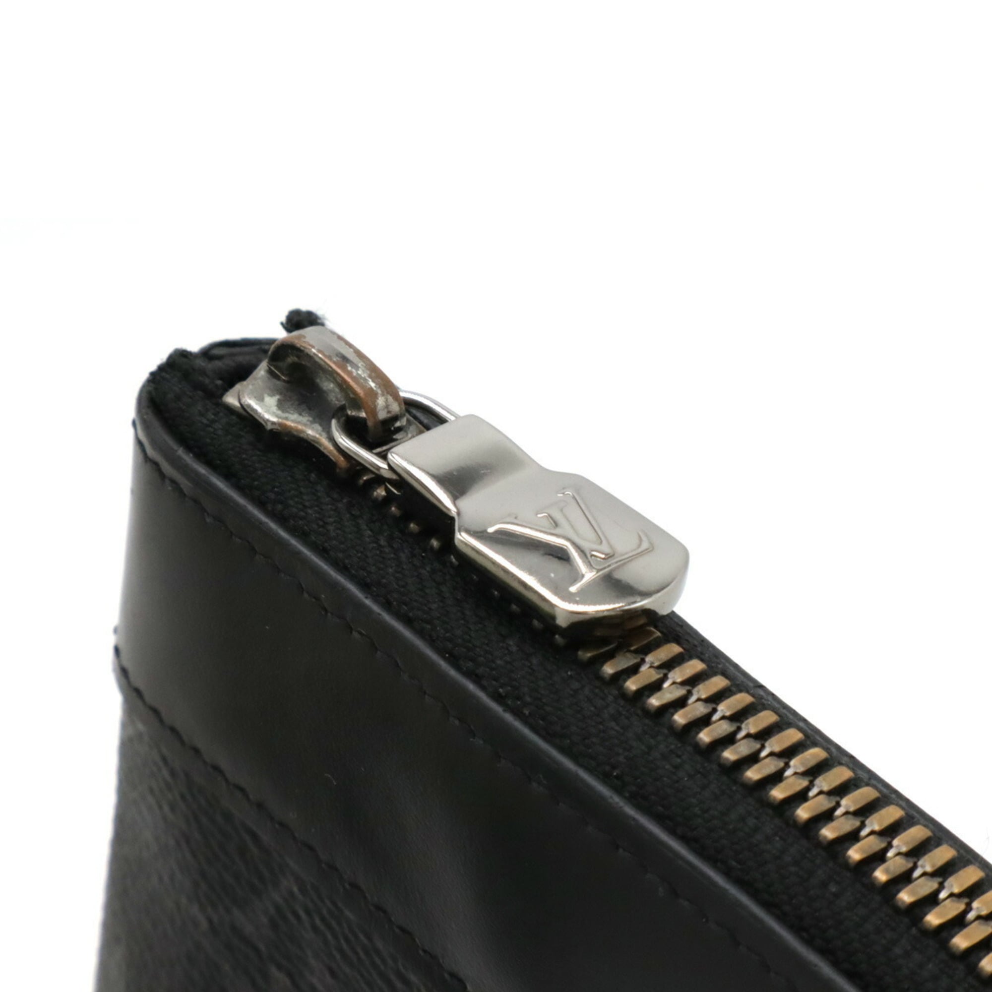 Louis Vuitton Monogram Eclipse Pvc Clutch Bag Pochette Pouch (Pre-Owned)