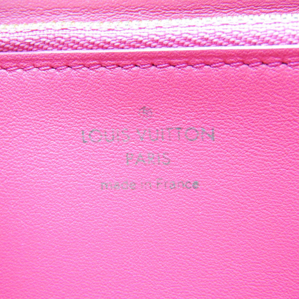 Louis Vuitton Taurillon Noir Leather Long Wallet (Bi-Fold) (Pre-Owned)