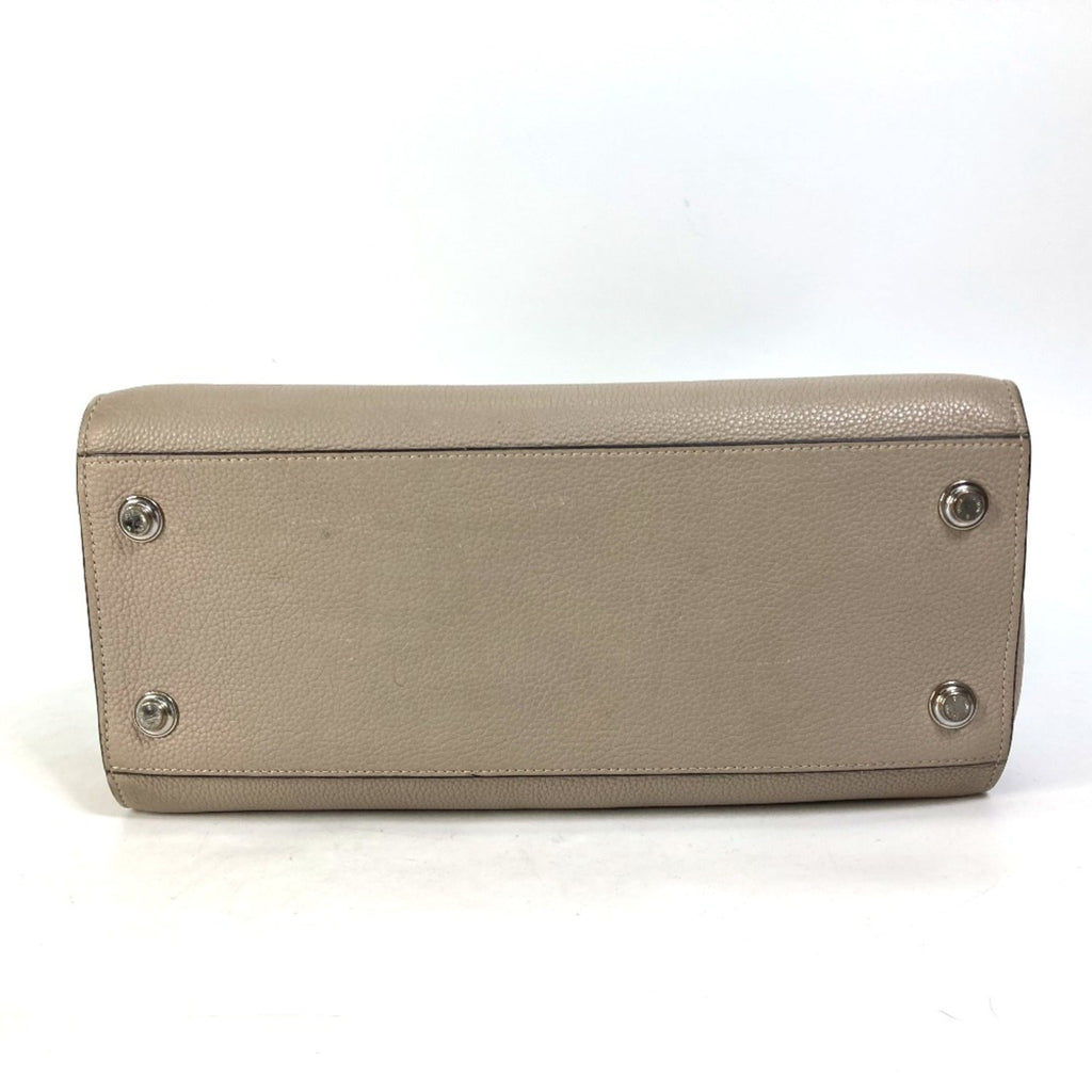 Louis Vuitton Gray Leather Handbag (Pre-Owned)