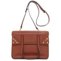 Fendi Brown Leather Shoulder Bag (Pre-Owned)
