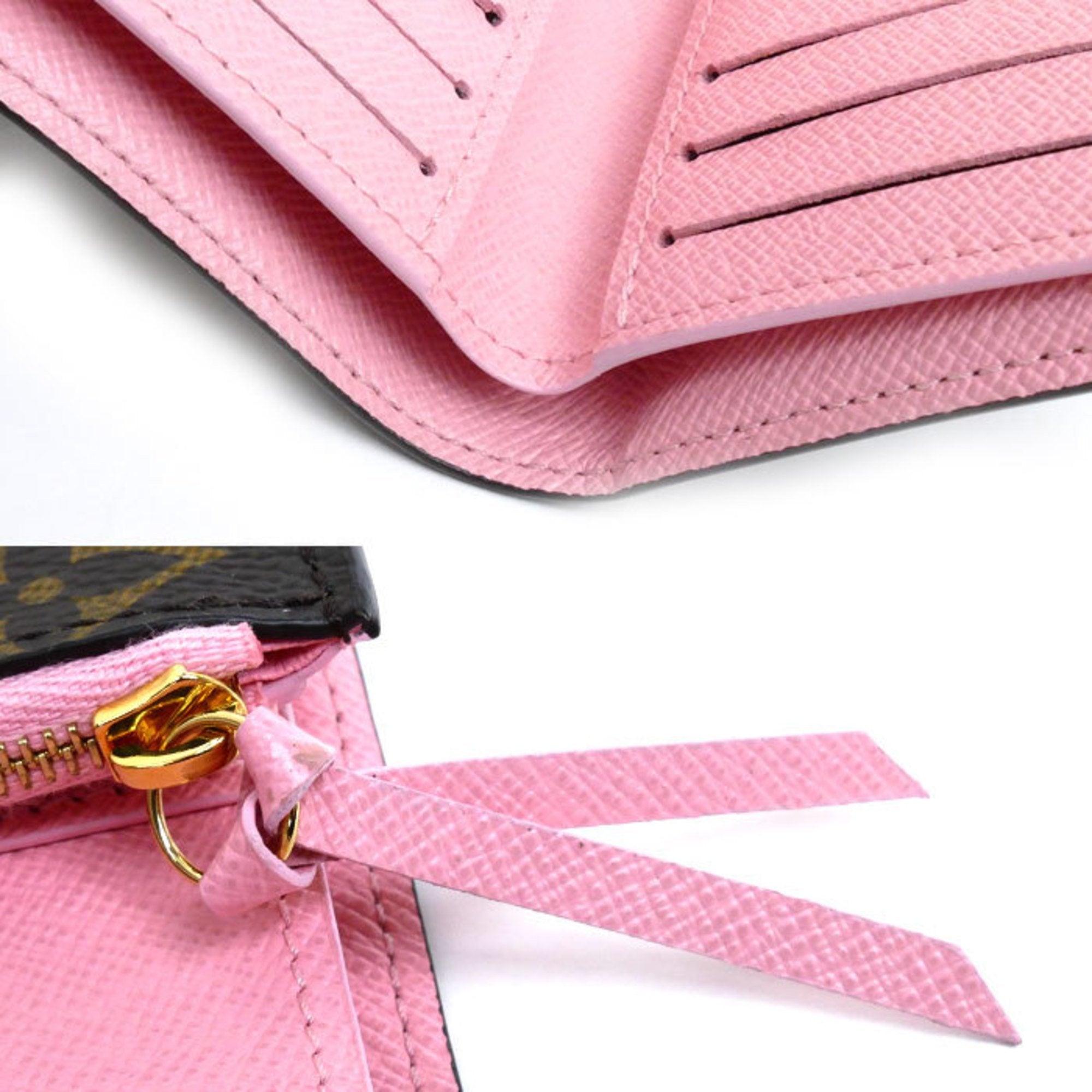 Louis Vuitton Monogram Brown Monogram Multi-Color Monogram Wallet (Tri-Fold) (Pre-Owned)