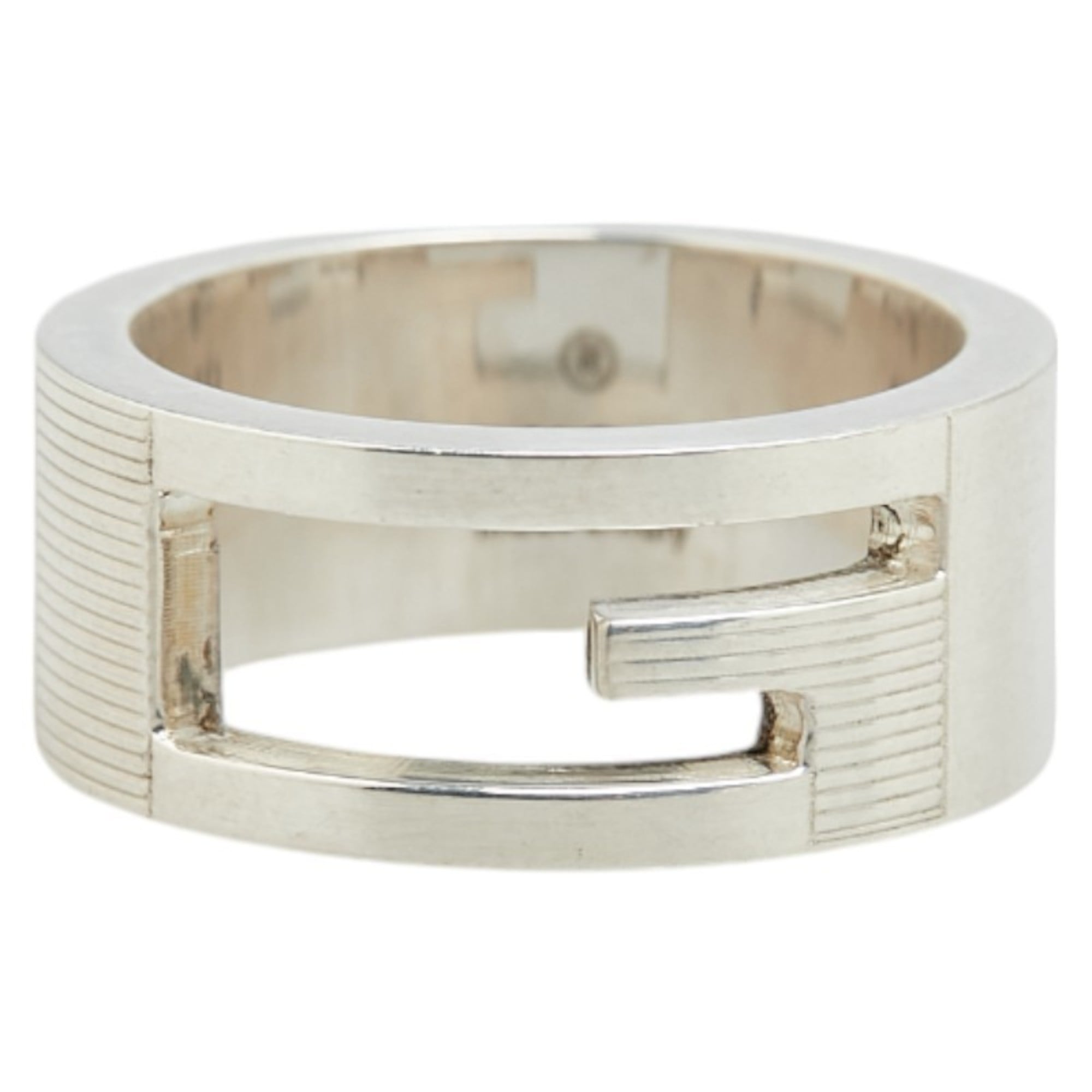 Gucci Silver 925 Band Ring (Pre-Owned)