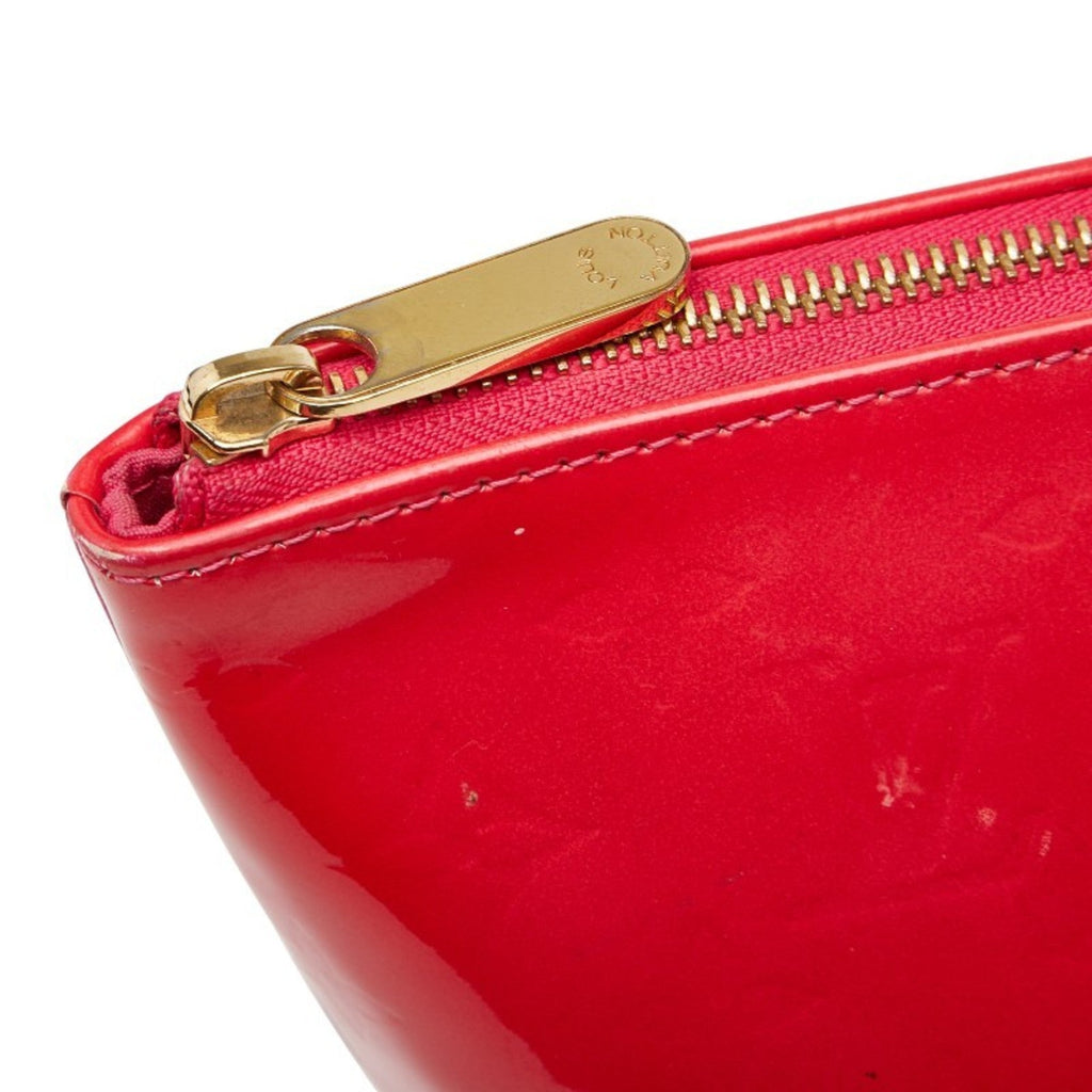 Louis Vuitton Monogram Vernis Rose Pop Patent Leather Handbag (Pre-Owned)