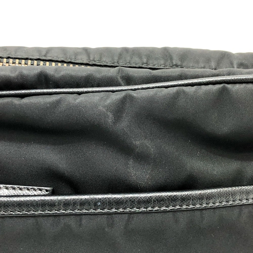 Prada Black Cloth Shoulder Bag (Pre-Owned)