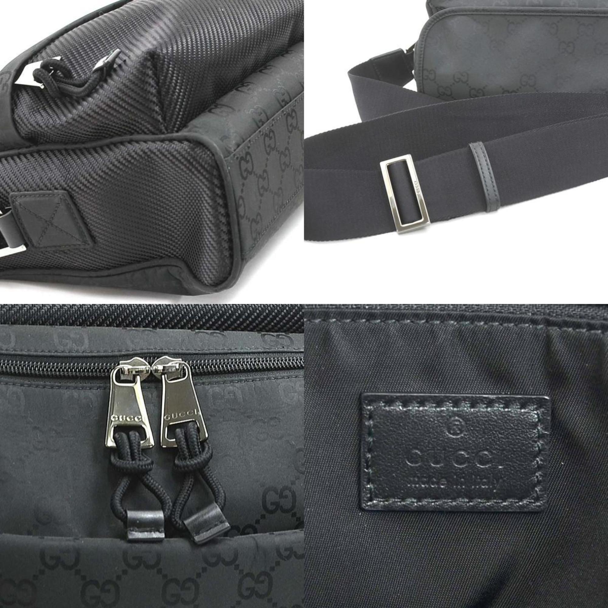 Gucci Black Nylon Shoulder Bag (Pre-Owned)
