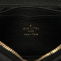 Louis Vuitton Black Noir Leather Coin Purse/Coin Case (Pre-Owned)