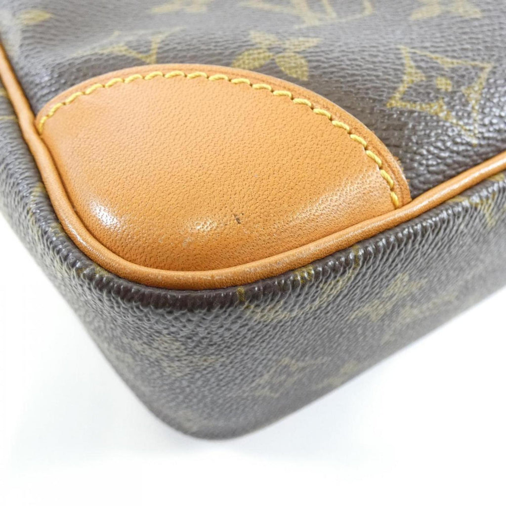Louis Vuitton Brown Marron Coated Canvas Shoulder Bag (Pre-Owned)