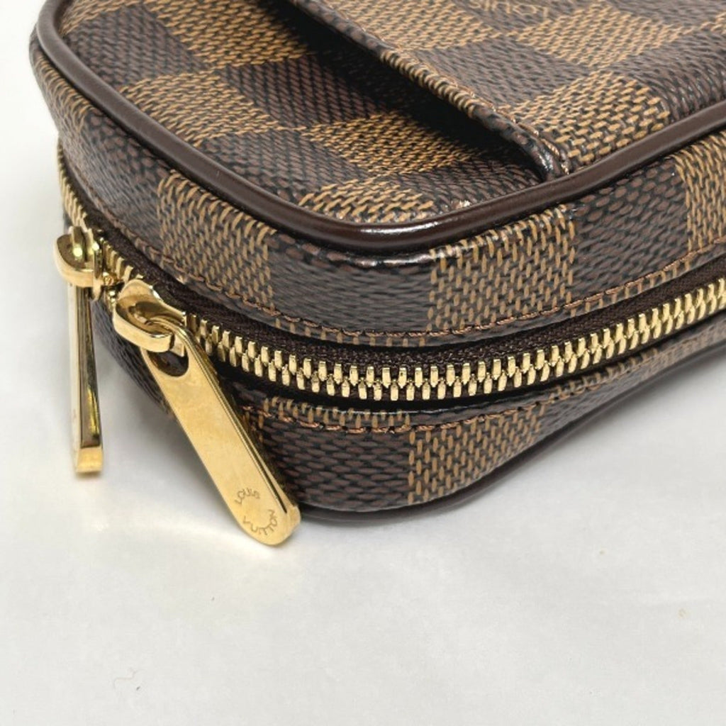 Louis Vuitton Brown Damier Canvas Pouch (Pre-Owned)
