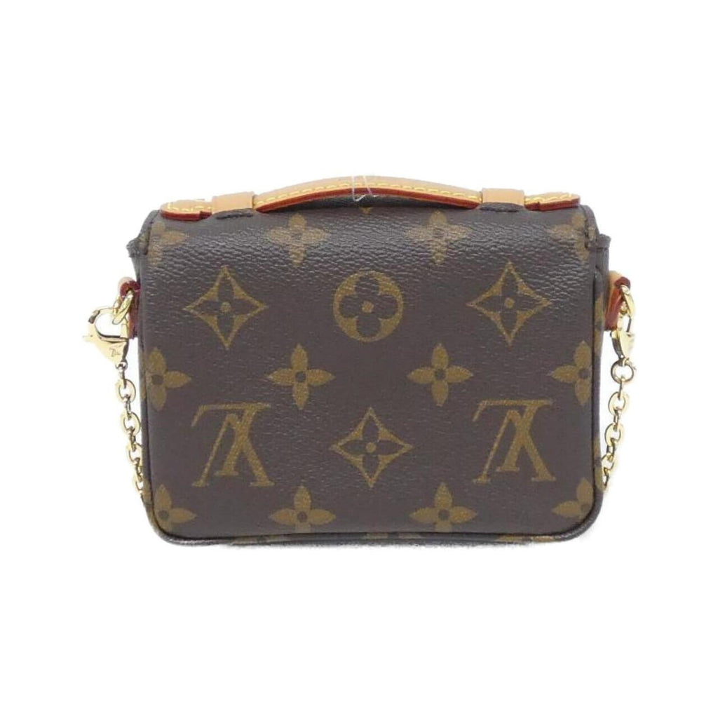 Louis Vuitton Marron Coated Canvas Shoulder Bag (Pre-Owned)
