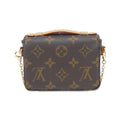 Louis Vuitton Marron Coated Canvas Shoulder Bag (Pre-Owned)