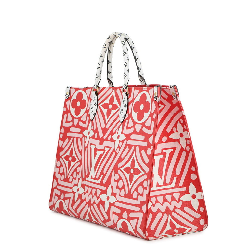 Louis Vuitton Monogram Red Color Monogram Shoulder Bag Tote Bag (Pre-Owned)