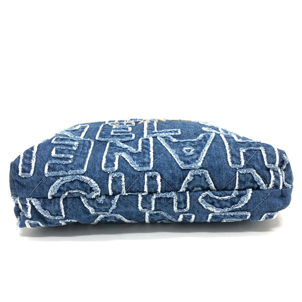 Chanel Blue Denim Shoulder Bag (Pre-Owned)
