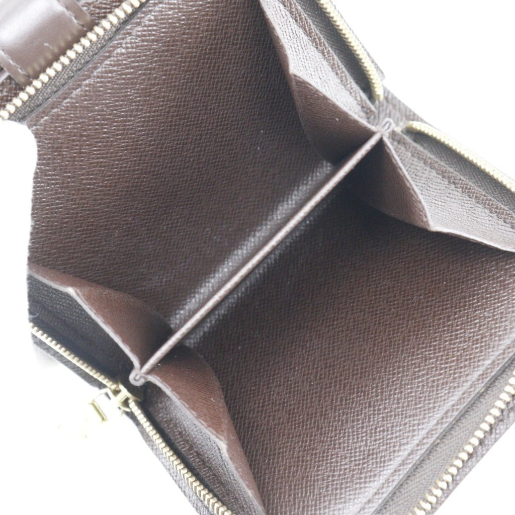 Louis Vuitton Brown Damier Canvas Wallet (Bi-Fold) (Pre-Owned)