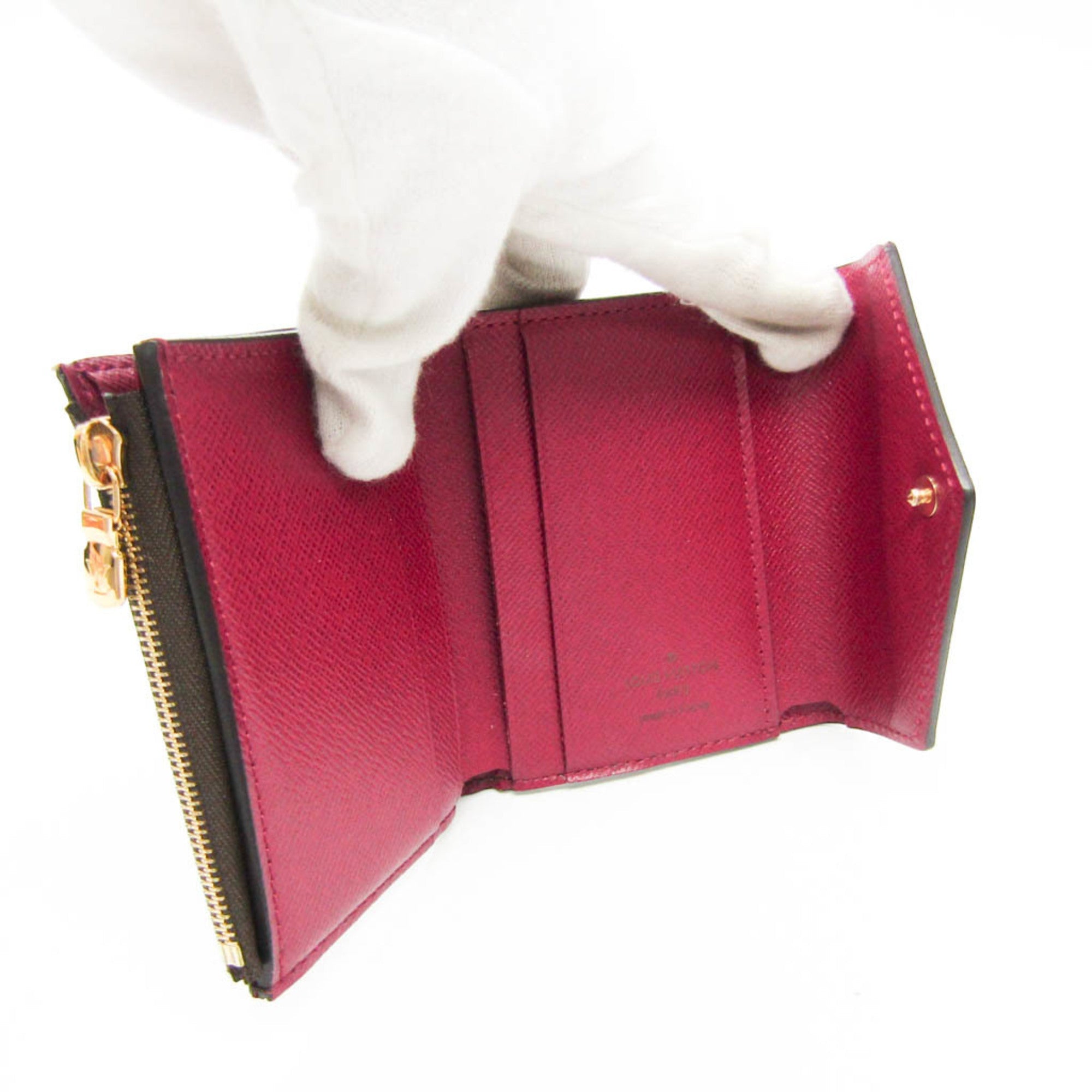 Louis Vuitton Monogram Fuchsia Monogram Monogram Wallet (Tri-Fold) (Pre-Owned)