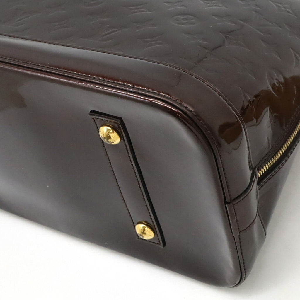 Louis Vuitton Amarante Patent Leather Handbag (Pre-Owned)