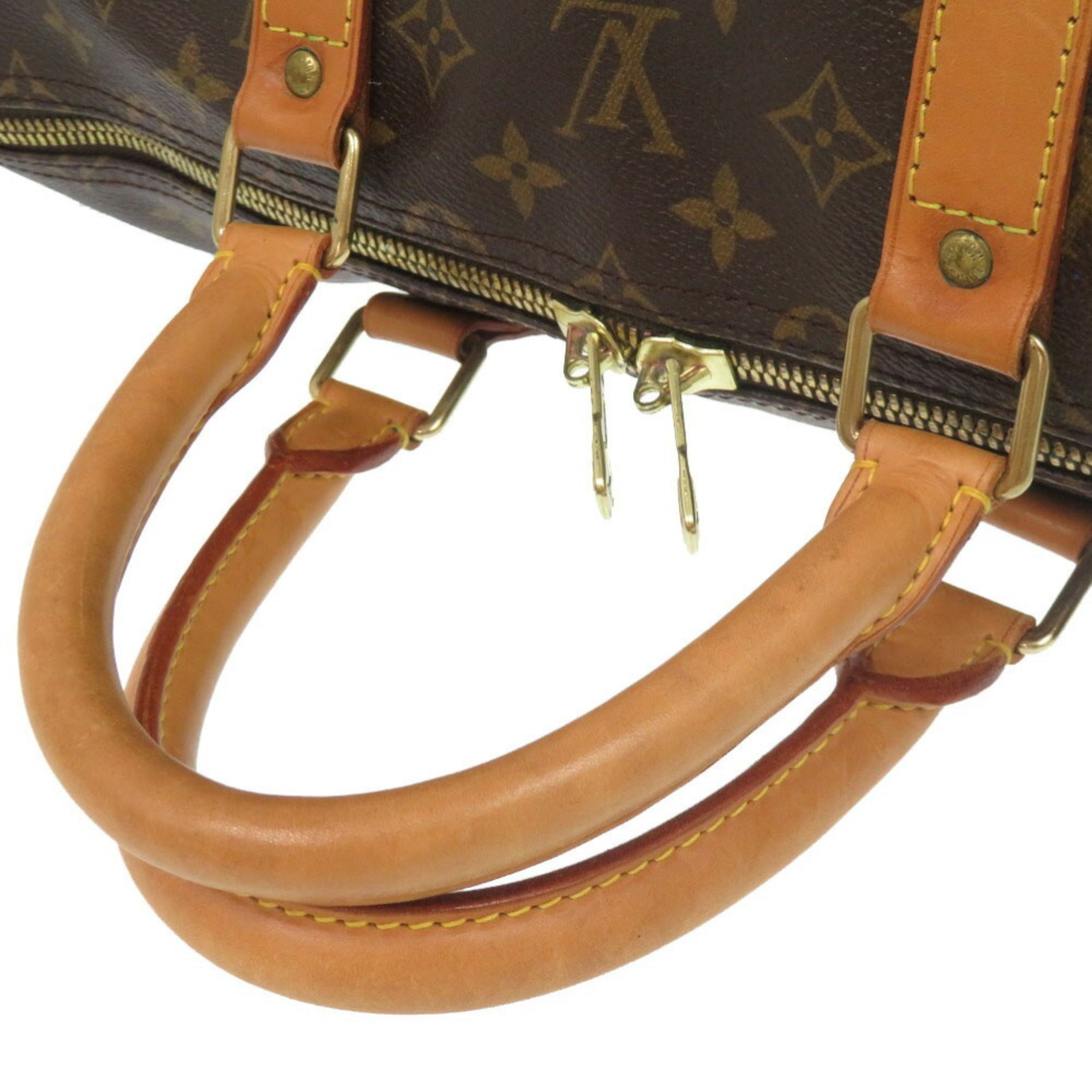 Louis Vuitton Monogram Brown Monogram Boston Bag (Pre-Owned)