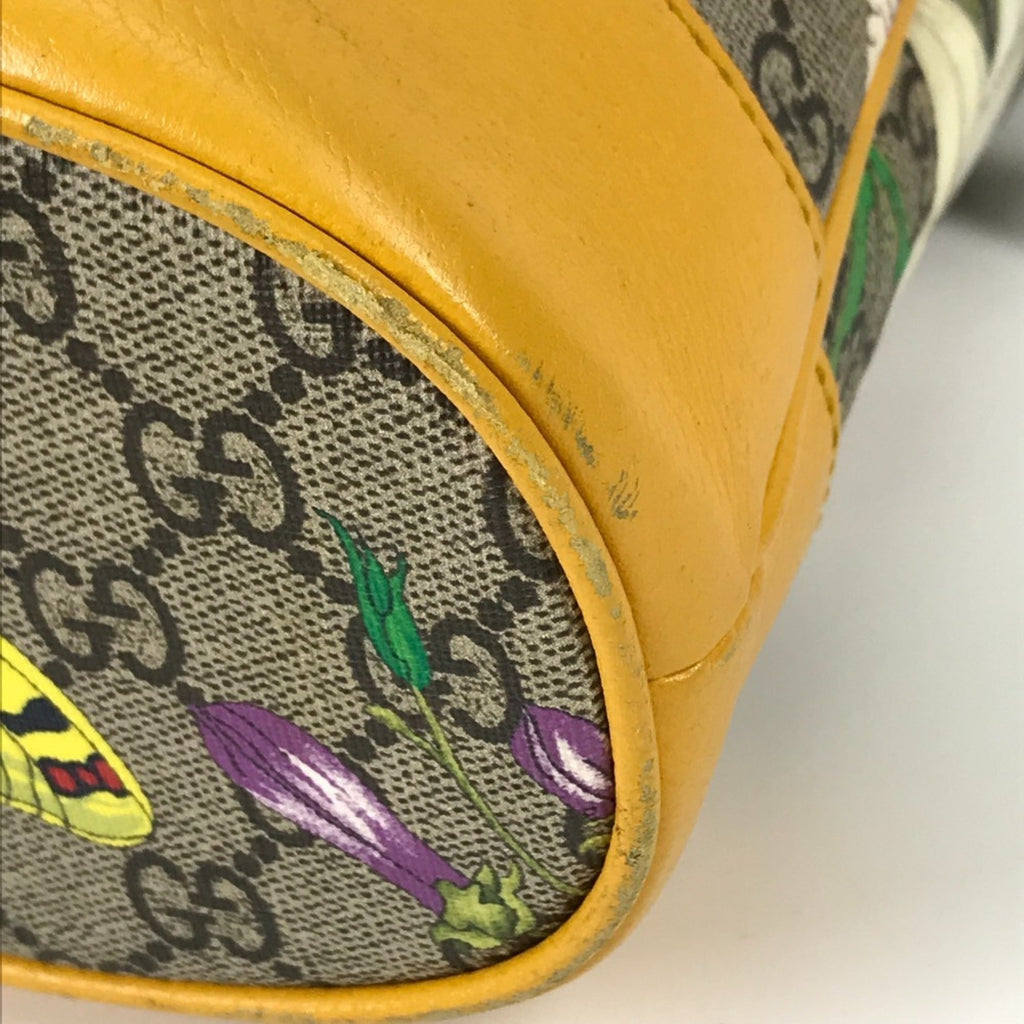 Gucci Beige Multi-Color Gg Supreme Handbag Shoulder Bag (Pre-Owned)