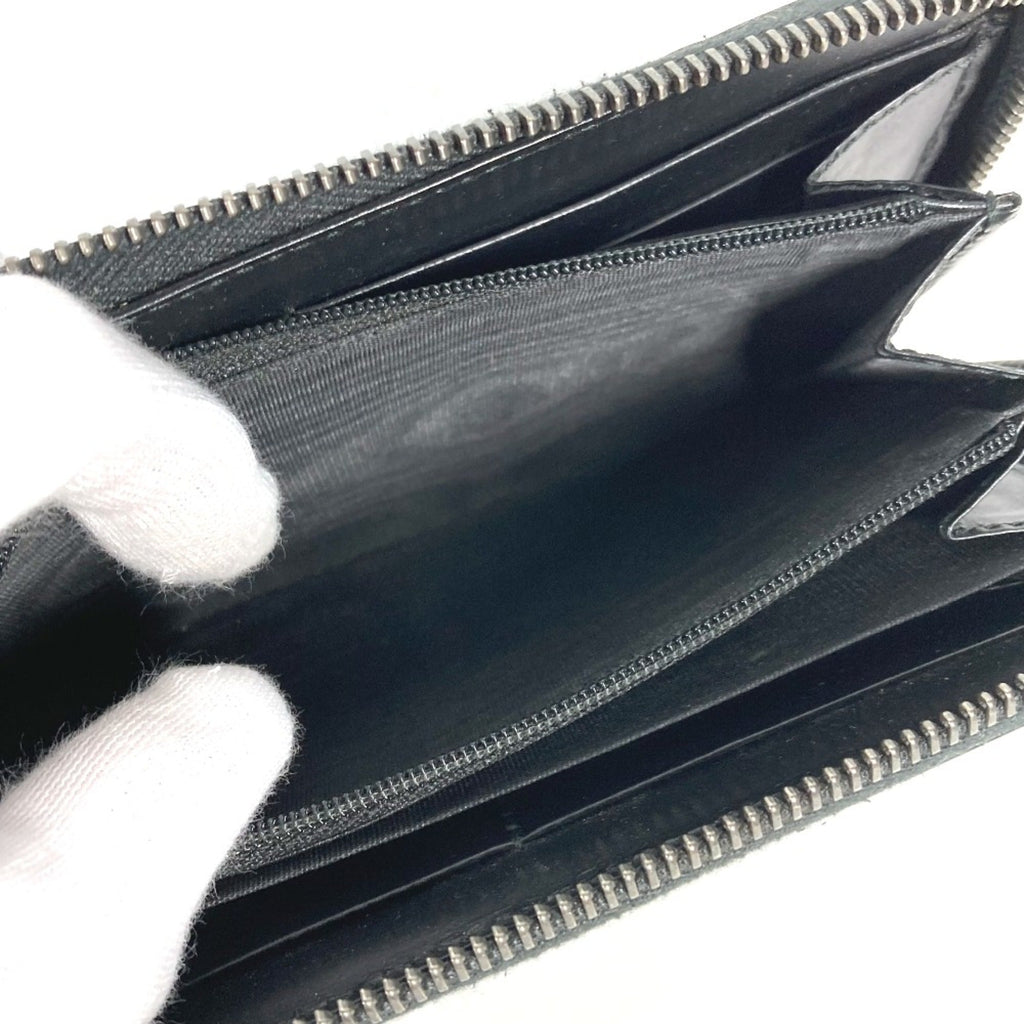 Gucci Black Leather Long Wallet (Bi-Fold) (Pre-Owned)