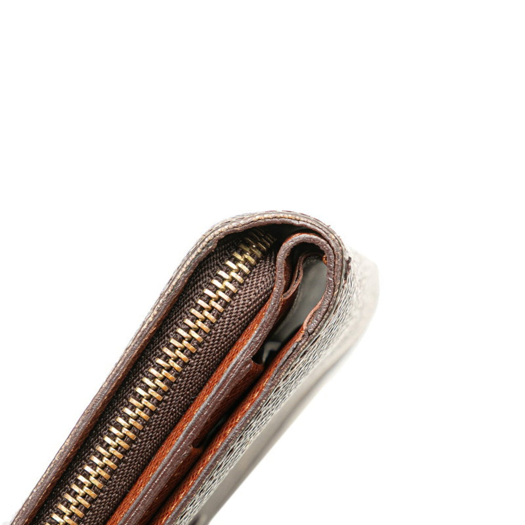 Louis Vuitton Brown Pvc Leather Wallet (Bi-Fold) (Pre-Owned)