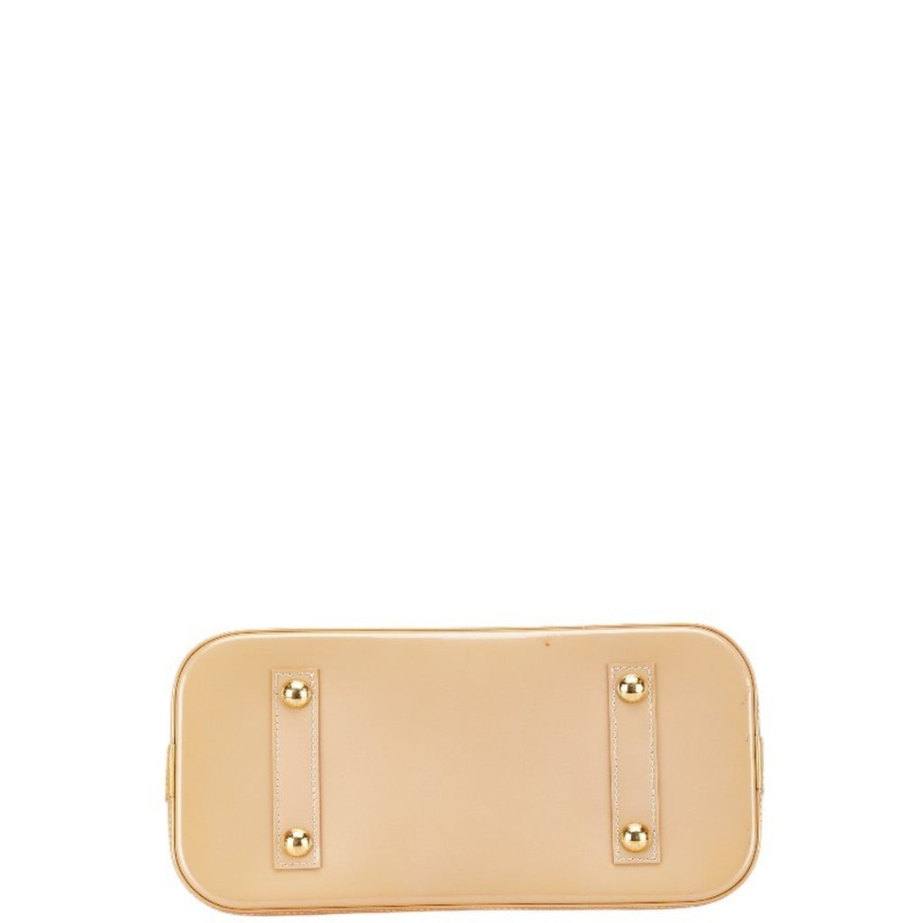 Louis Vuitton Beige Poodle Monogram Vernis Handbag (Pre-Owned)