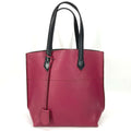 Fendi Black Purple Leather Shoulder Bag Tote Bag (Pre-Owned)