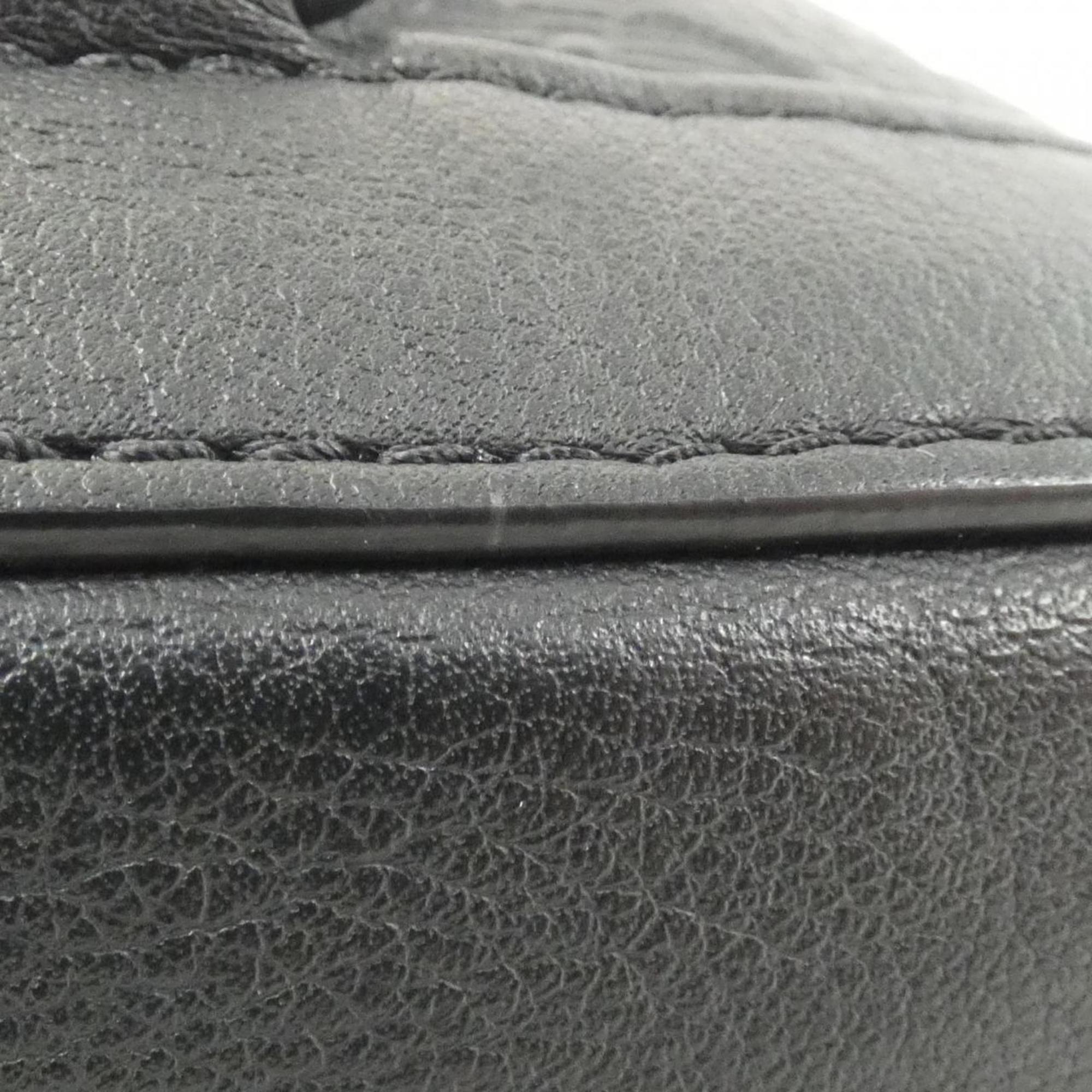 Louis Vuitton Black Monogram Shadow Shoulder Bag (Pre-Owned)
