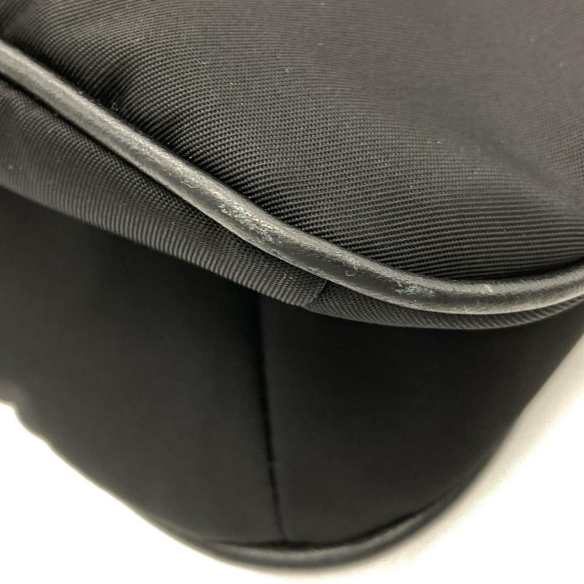 Prada Black Nylon Shoulder Bag (Pre-Owned)