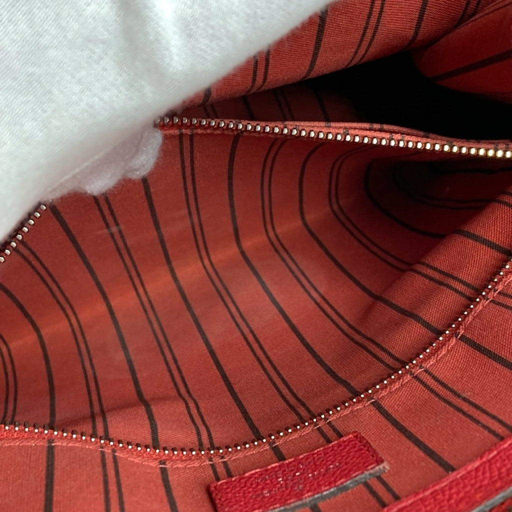 Louis Vuitton Monogram Empreinte Red Color Monogram Empreinte Handbag Shoulder Bag (Pre-Owned)