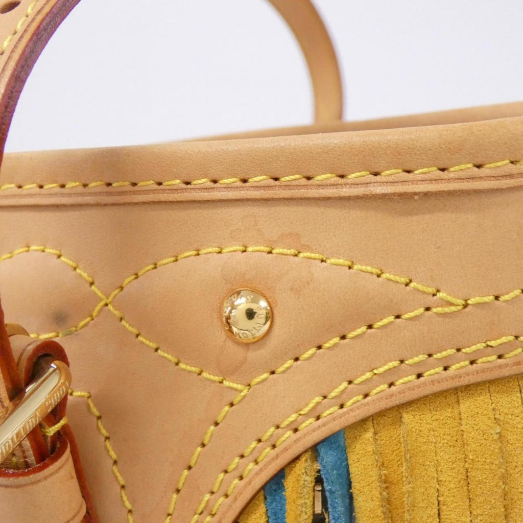 Louis Vuitton Multi-Color White Monogram Multicolore Handbag (Pre-Owned)