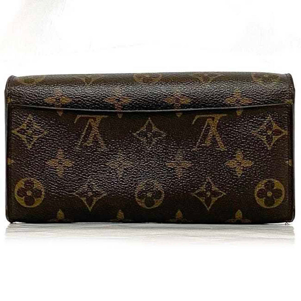 Louis Vuitton Monogram Brown Galle Monogram Monogram Long Wallet (Bi-Fold) (Pre-Owned)