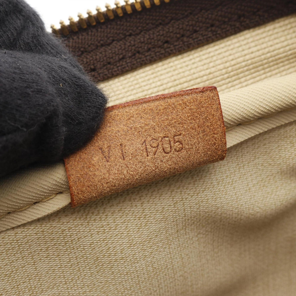 Louis Vuitton Brown Monogram Coated Canvas Handbag (Pre-Owned)
