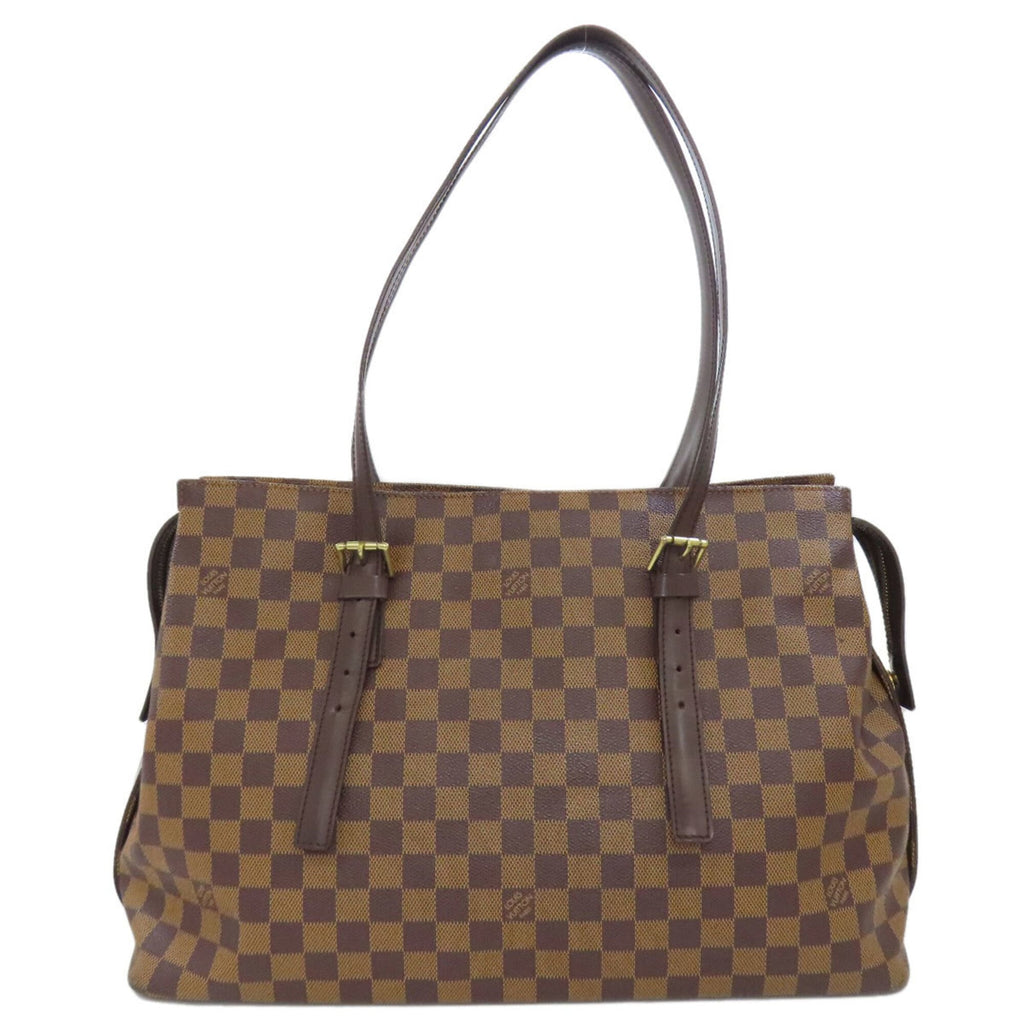 Louis Vuitton Damier Damier Canvas Ebene Damier Canvas Tote Bag (Pre-Owned)