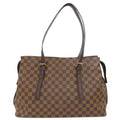 Louis Vuitton Damier Damier Canvas Ebene Damier Canvas Tote Bag (Pre-Owned)