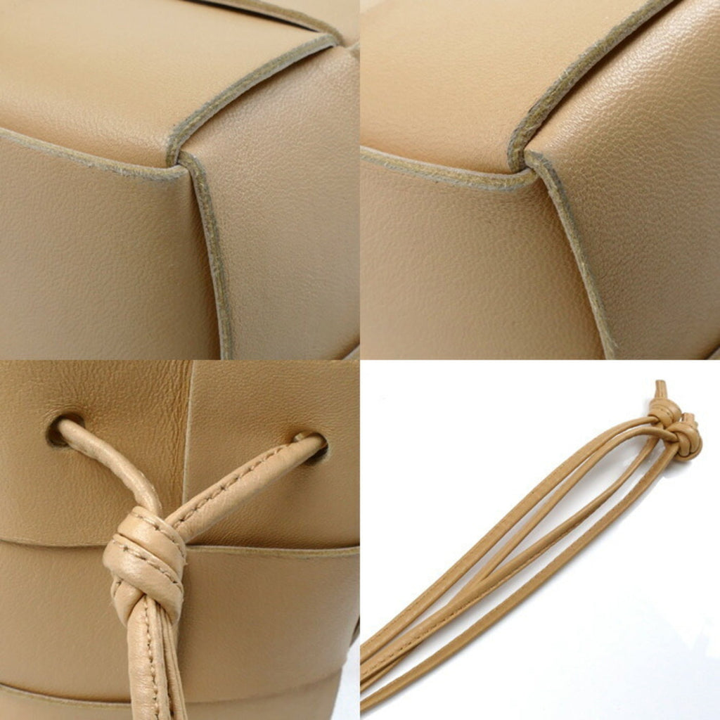 Bottega Veneta Beige Leather Shoulder Bag (Pre-Owned)