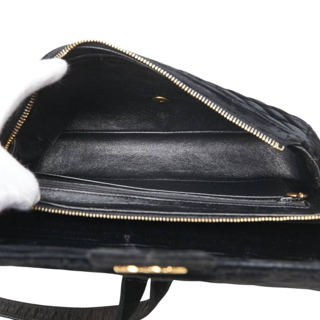 Chanel Black Leather Backpack (Pre-Owned)