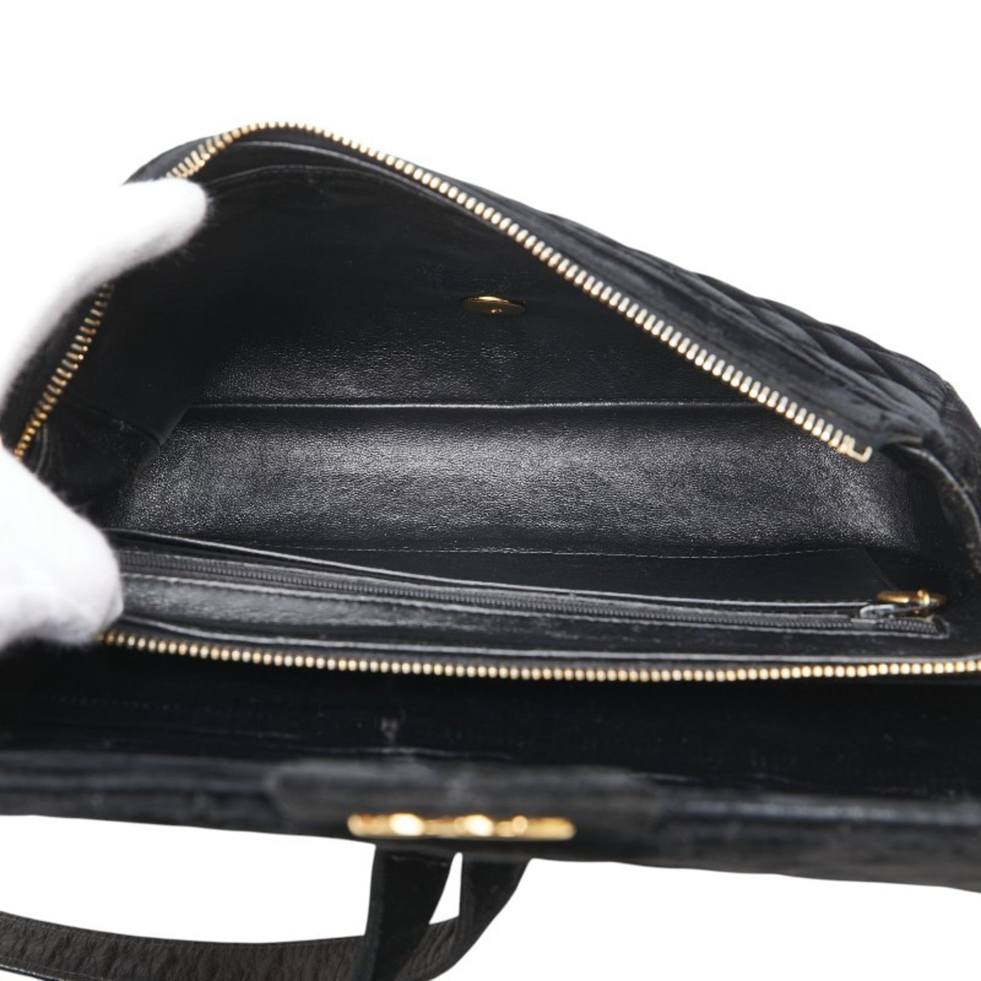Chanel Black Leather Backpack (Pre-Owned)
