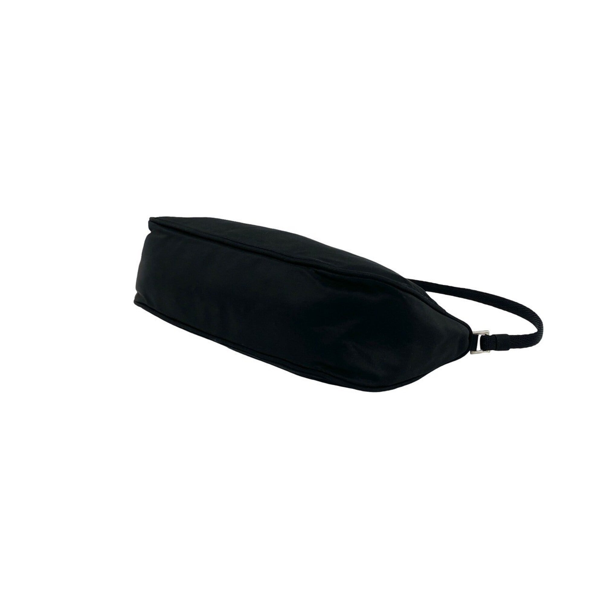 Prada Black Nylon Handbag Pouch Shoulder Bag (Pre-Owned)